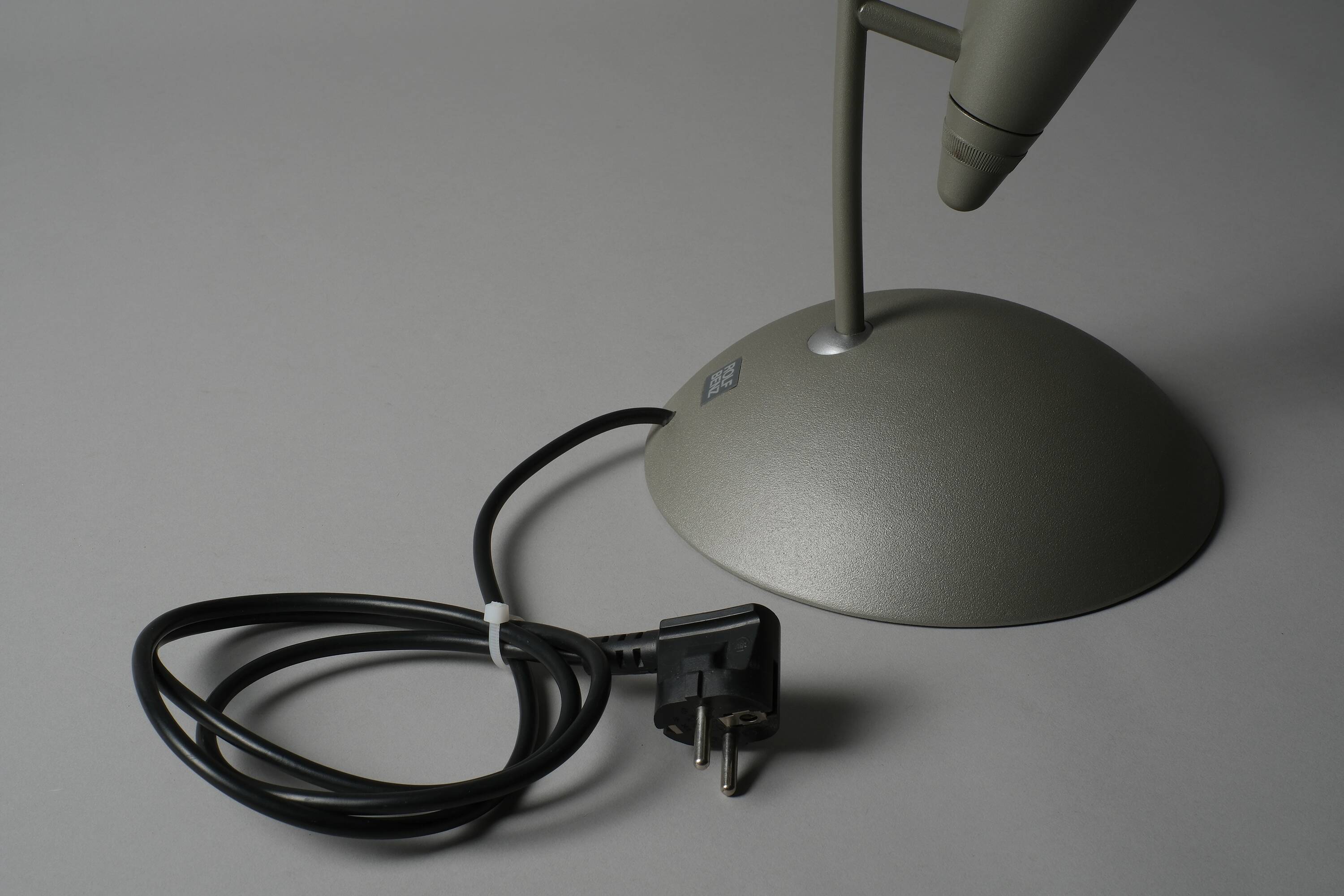 Lampe de table Rolf Benz Nuvola, acier, design sculptural, Allemagne