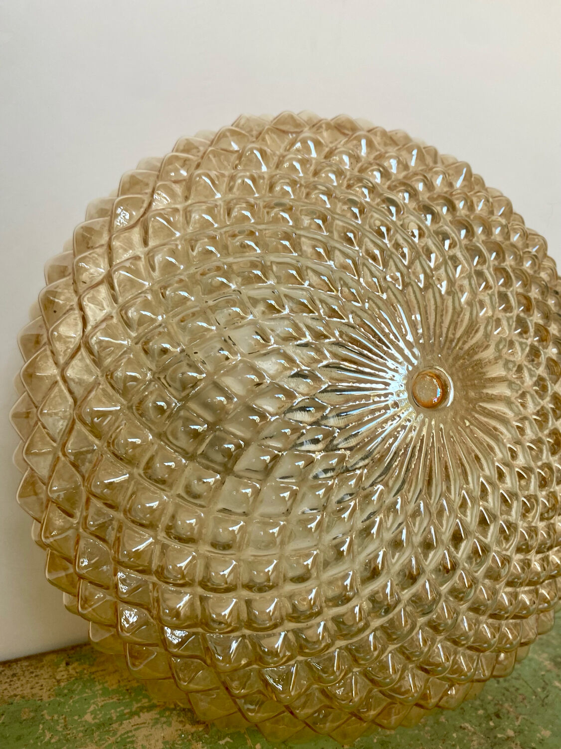 Art Deco ceiling light fixture