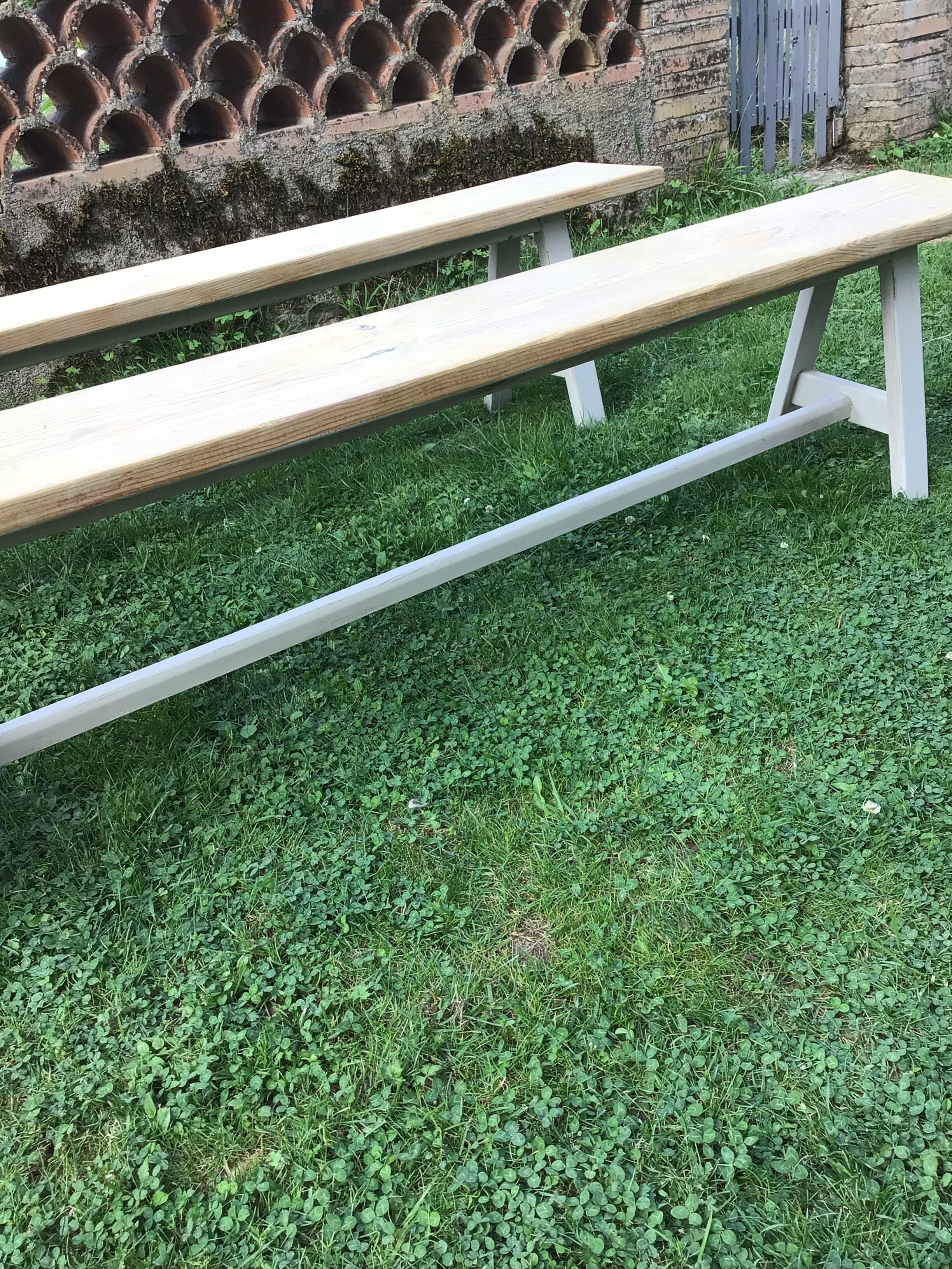 Pair of benches