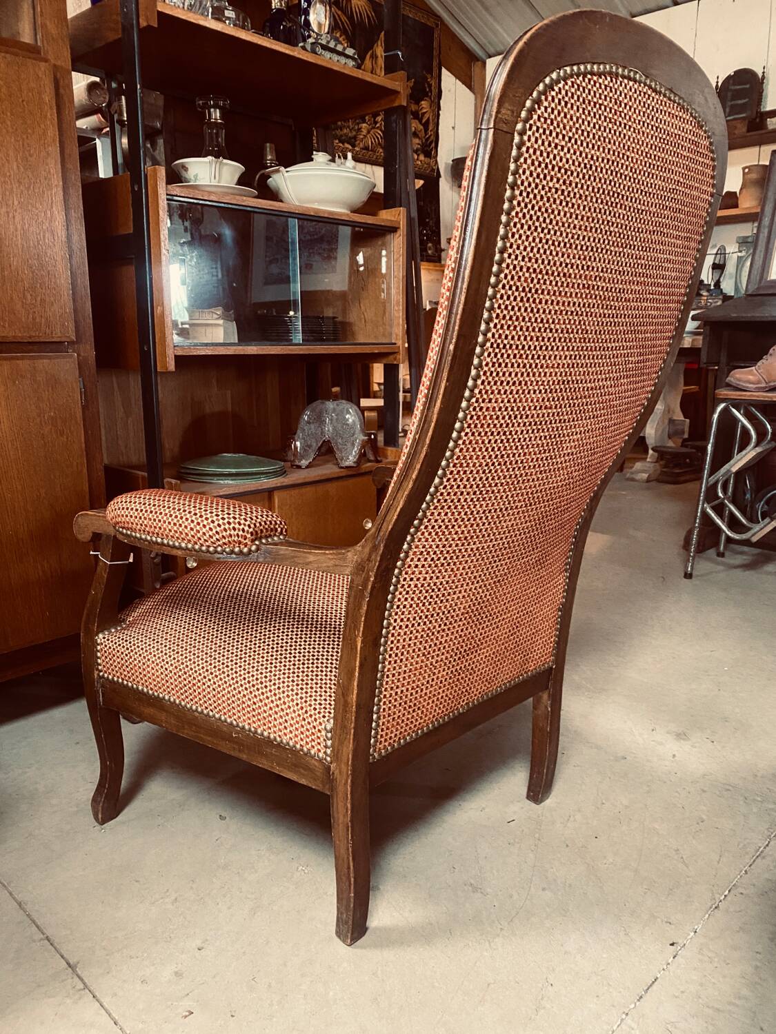 Large Voltaire armchair