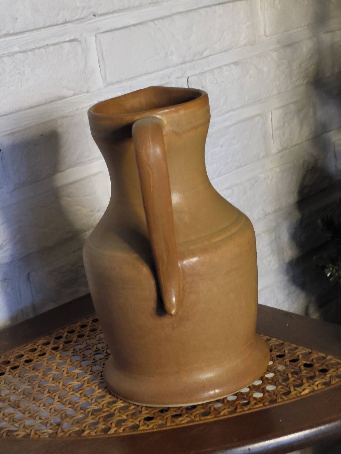 Stoneware pitcher
