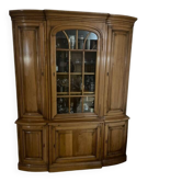 Library in solid cherry wood – back in native wood