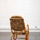 Rocking chair en bois courbé