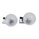 Pair of DusselPlastic wall lamps Germany, 1980s