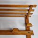 Wooden coat rack, 5 hooks, 74 cm