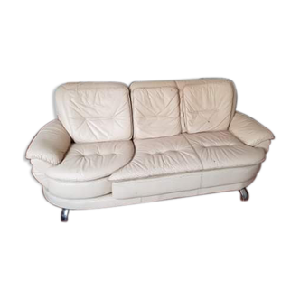 Canapé en cuire confort luxe