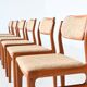 Set de 6 chaises Johannes Andersen Danemark 1960