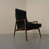 Organic Teak Armchair by Hartmut Lohmeyer for Wilkhahn, 1960s