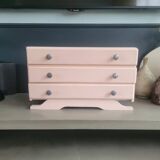 Small art deco wooden chest of drawers