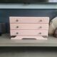 Petite commode art-déco en bois