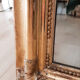 Old mirror in gilded wood Louis XVI style, 97 x 84 cm