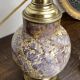 Ceramic and brass lamp