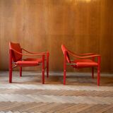 Safari lounge chairs by Maurice Burke