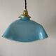 Vintage glass pendant light