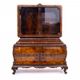 Display cabinet, Poland, circa 1930. RESTORED.