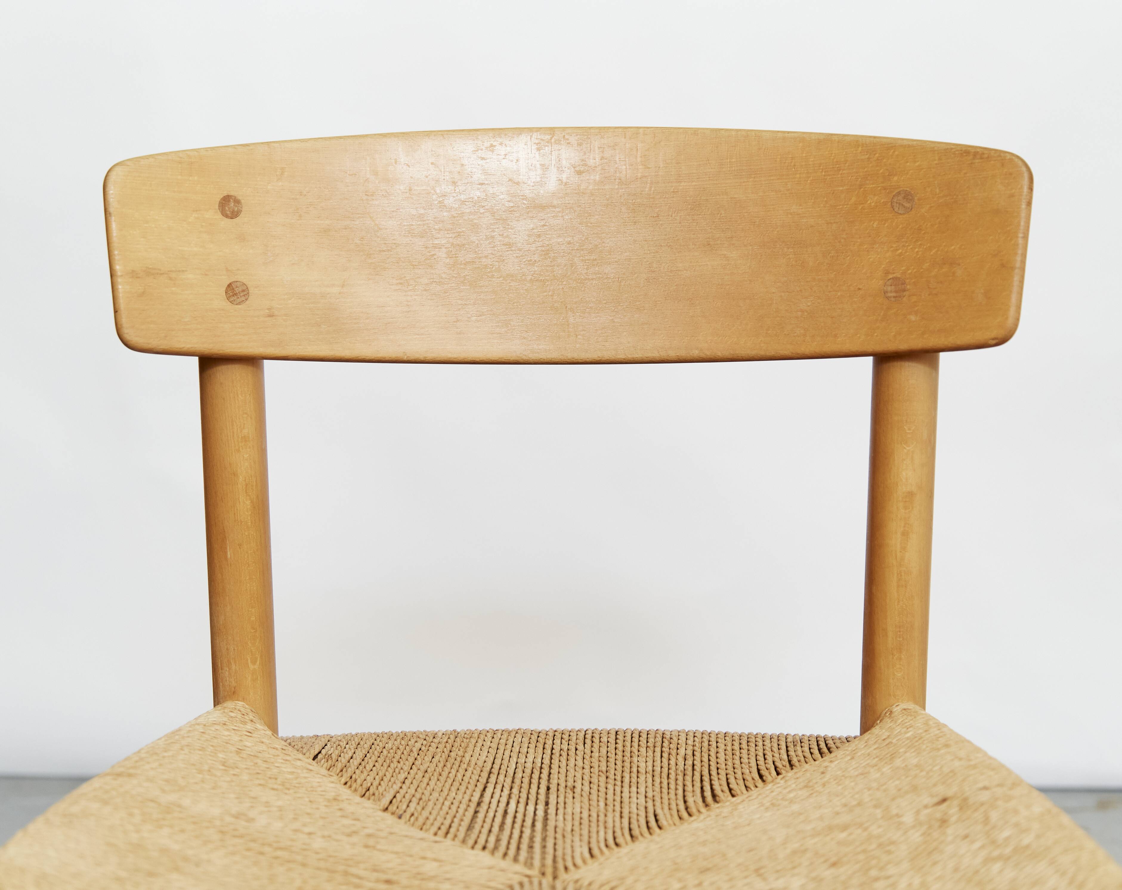 Børge Mogensen J 39 "Shaker Chair" for FDB Møbler, 1947 I Set of Four