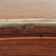 Napoleon III violin-shaped middle desk table 19th in marquetry