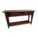 Table d'appoint en chêne ancien avec 2 tiroirs