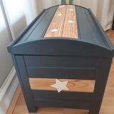 Coffre de rangement en bois