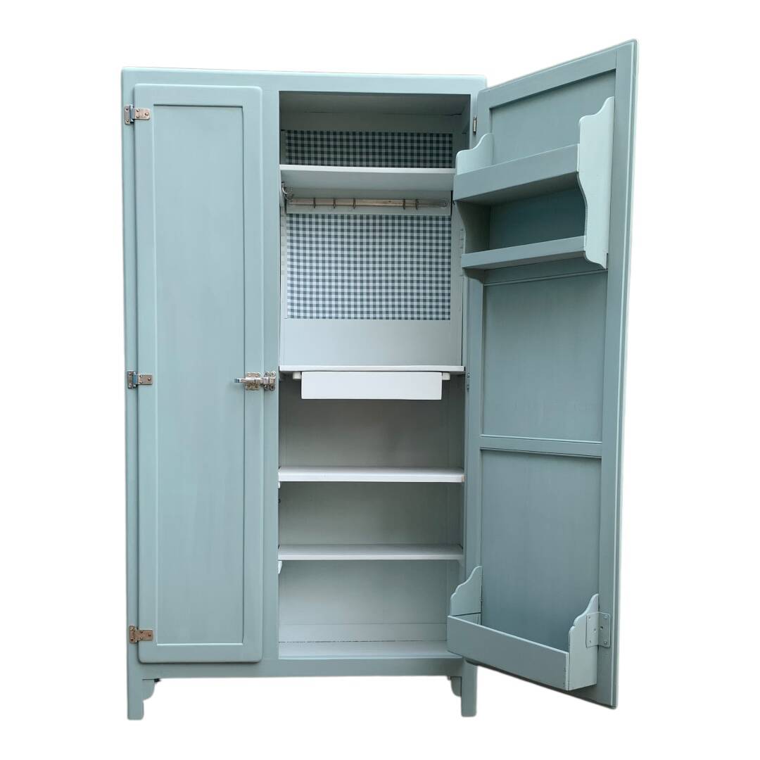 Mado 1940 blue/grey green kitchen cabinet buffet