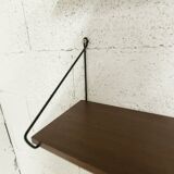 1960s string shelf 2 shelves with 4 triangular shelves