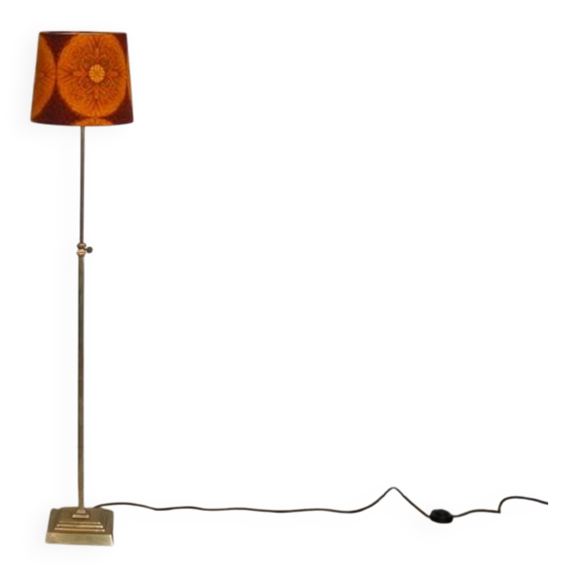 Italian brass reading lamp 1970