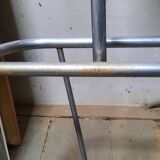 Aluminum floor coat rack