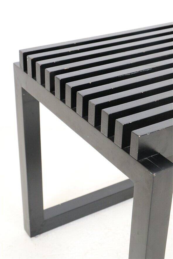 Black "Skagerak" / "Cutter" stool + box by Niels Hvass for Trip Trap / Fritz Hansen