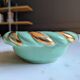 Rare Mid Century glazed ceramic ashtray