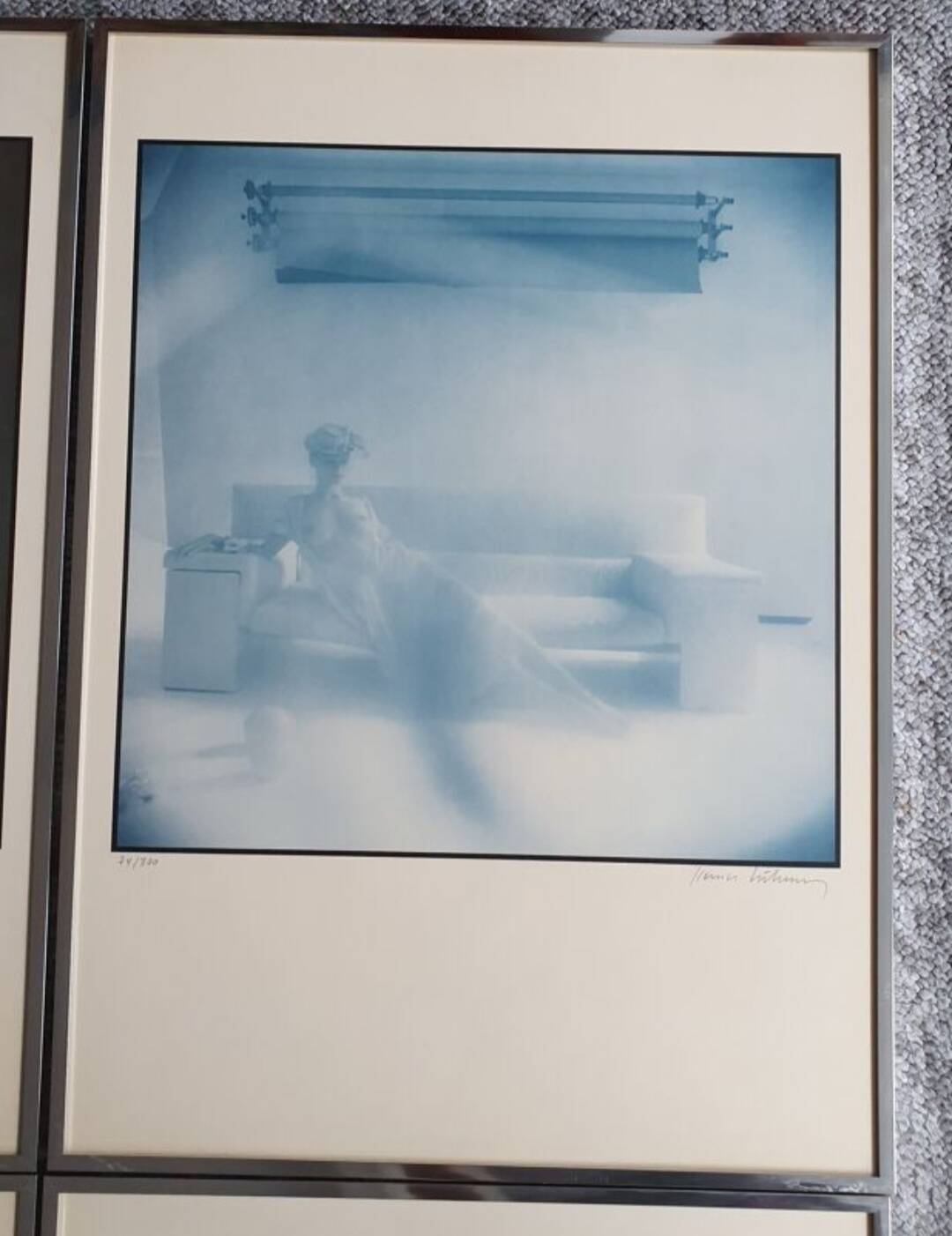 Set of 6 photos of Karin Szekessy for Knoll International