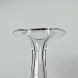 Vintage glass vase from the German Flamingo series by Peill & Putzler, 1970s.