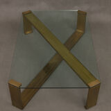 Romeo Rega brass coffee table