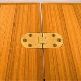 Danish folding table top serving trolley in teak from Arrebo Møbler, 1960s