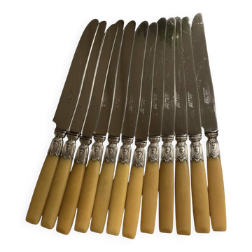 Bakelite handle knives from the 1950s