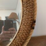 Miroir Corde Circa 1950 Vintage