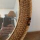 Miroir Corde Circa 1950 Vintage