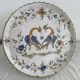 Dessert service, earthenware, Martres-Tolosane, signed Matet France