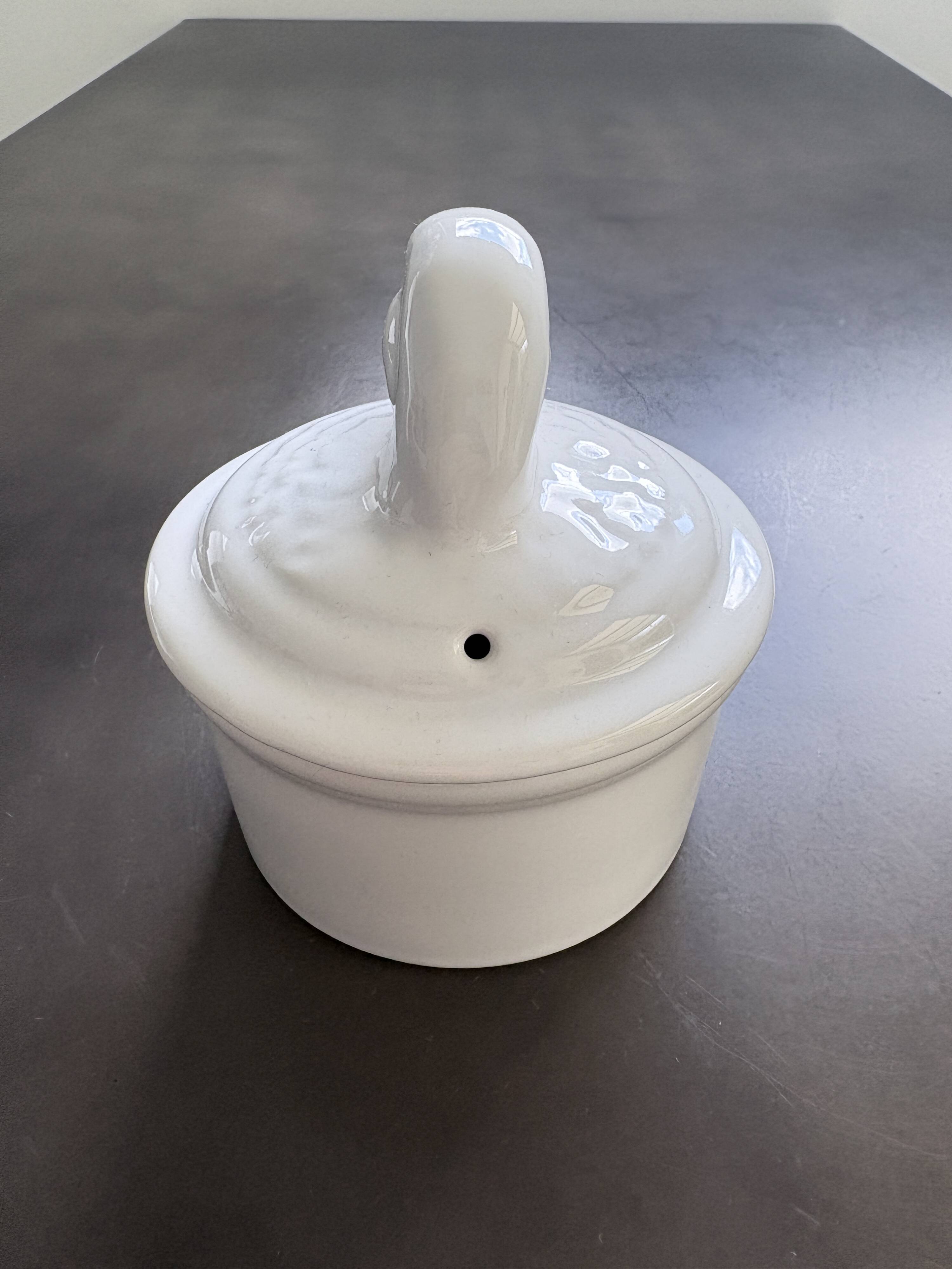Vintage duck head ramekin