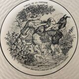5 talking plates fables of the fountain digoin sarguemines