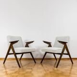 Pair of Model 300 177 Bunny Armchairs, 1960s