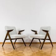 Pair of Model 300 177 Bunny Armchairs, 1960s