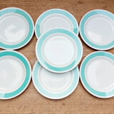7 dessert plates Oxford 4970