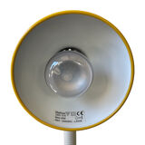 Lampe de bureau couleur jaune vintage années 90