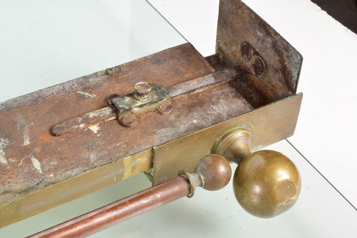 Bar, bronze fireplace front