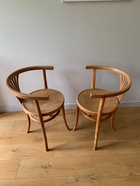 2 chaises Thonet 1900