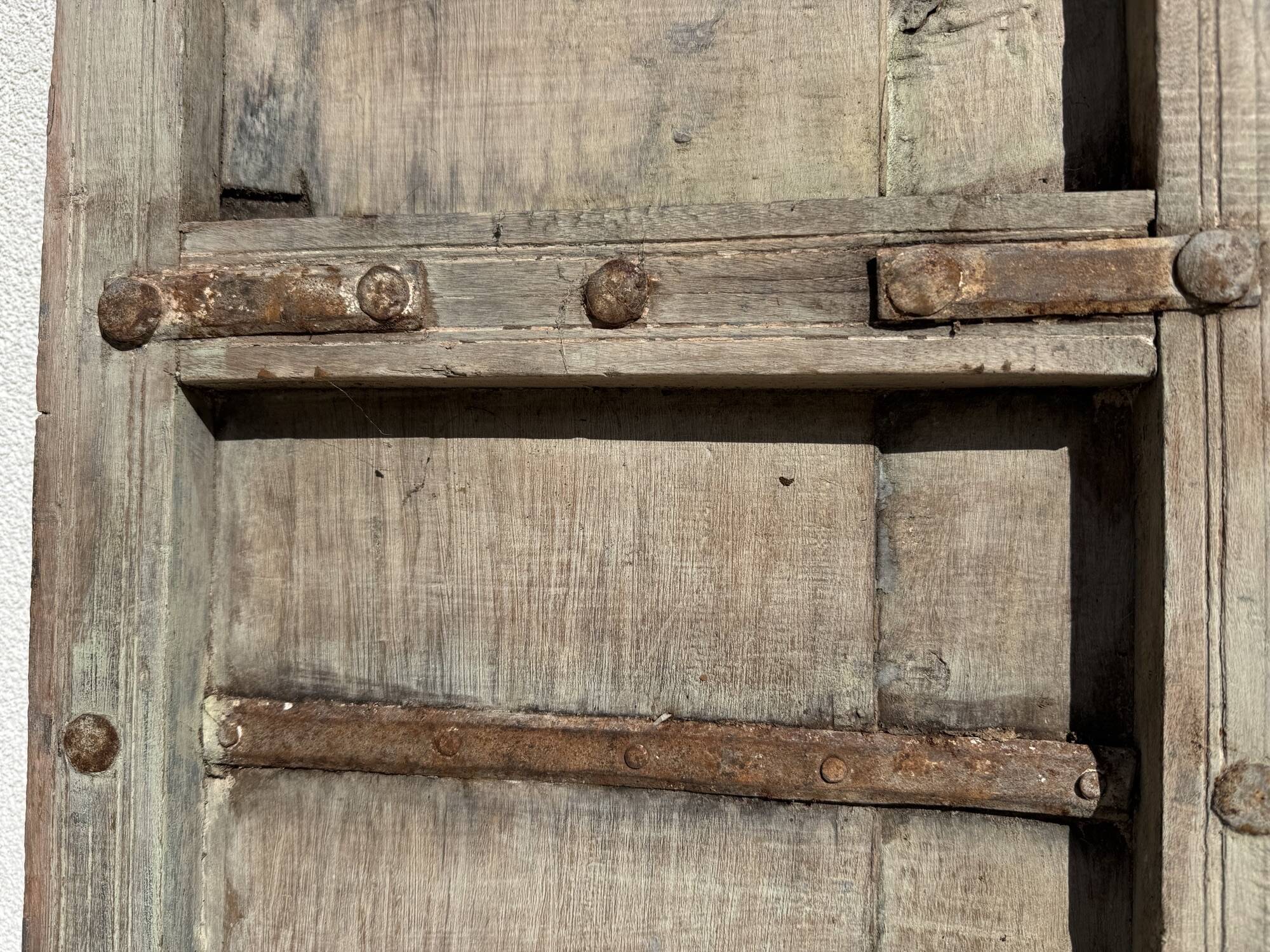 Ancienne paire de portes indiennes debut du XIX eme siecle