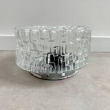 Round glass ceiling lamp / hardwire wall lamp
