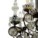 French Bronze and Crystal Maison Bagues style chandelier chandelier
