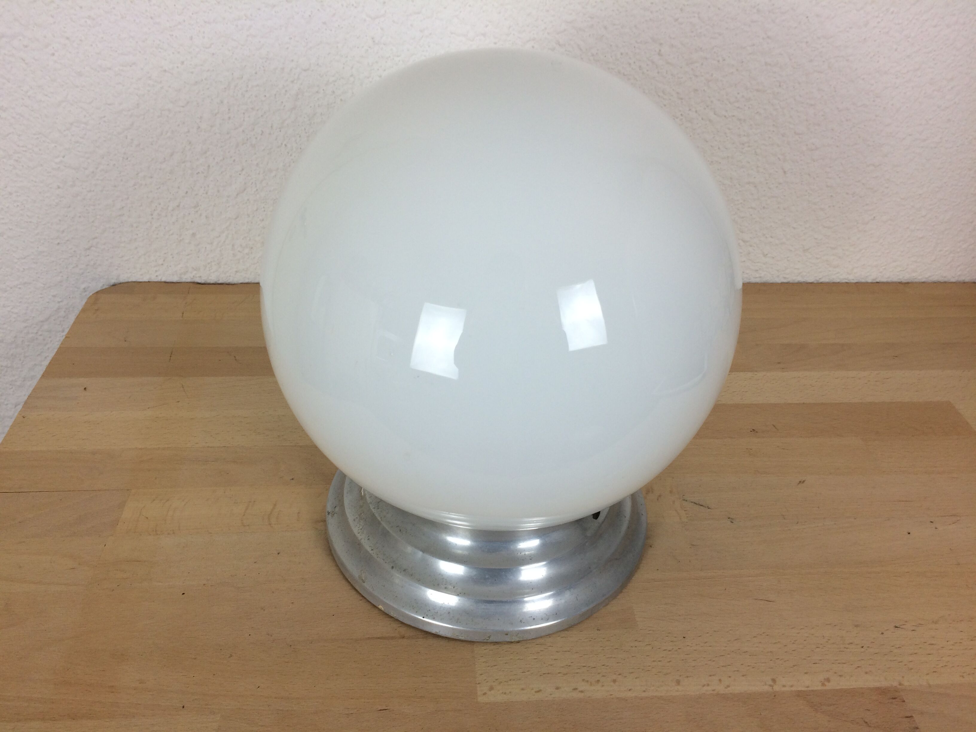 Opaline ball ceiling apply 24 cm