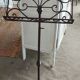 Wrought iron easel